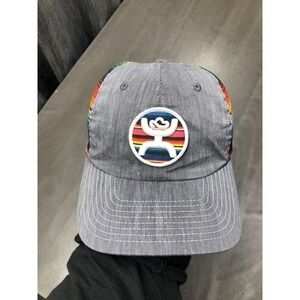 Hooey Classic Logo Rainbow Cap Hat Snapback Mesh-Beach-Cowboy-Sports-Boho